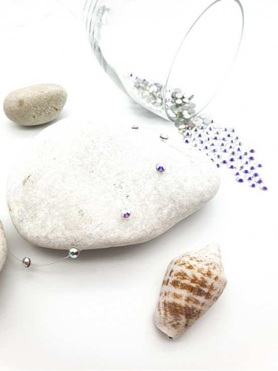 Αλυσίδα ποδιού swarovski