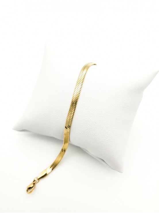 Βραχιόλι filmy snake χρυσό