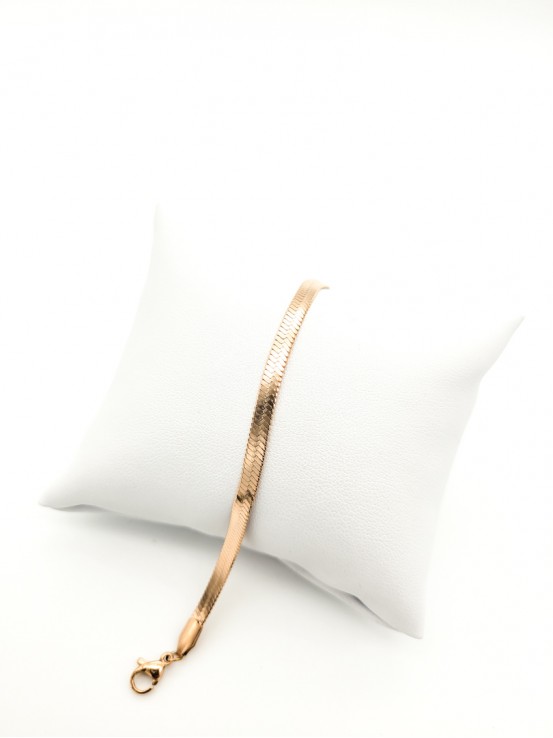 Βραχιόλι filmy snake ροζ χρυσό