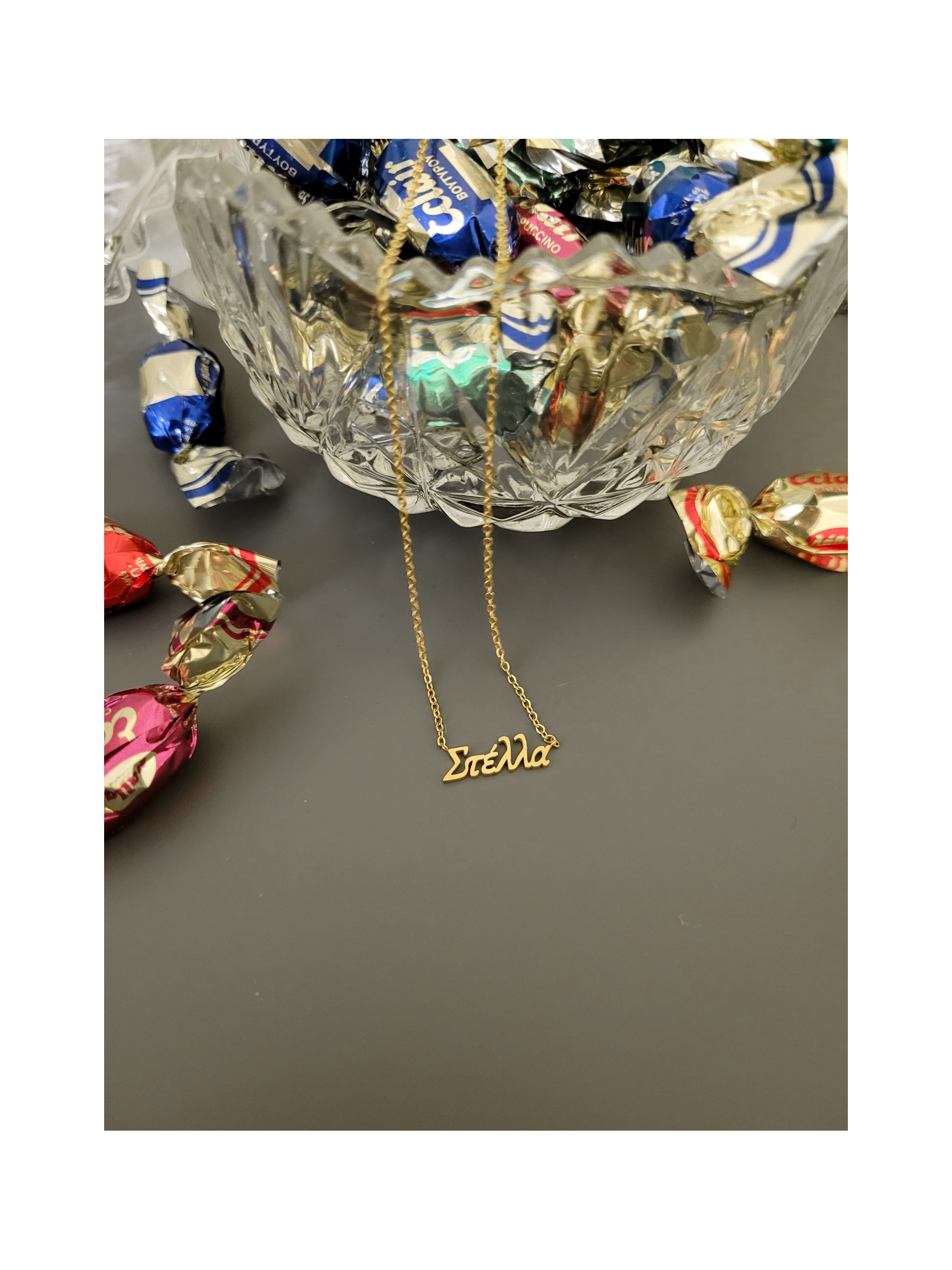 Κολιέ Στέλλα χρυσό