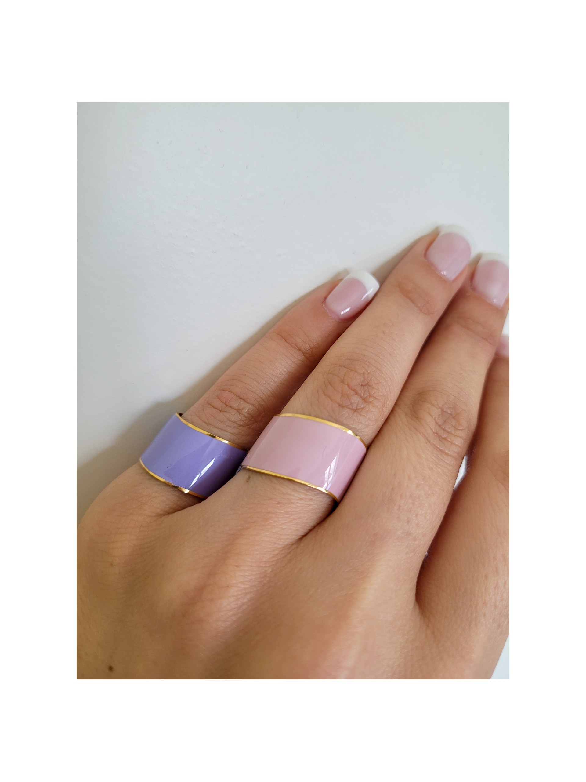Δαχτυλίδι barrel λιλά
