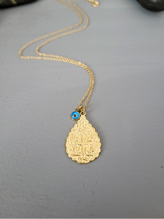 Κολιέ Κωνσταντινάτο Tear χρυσό