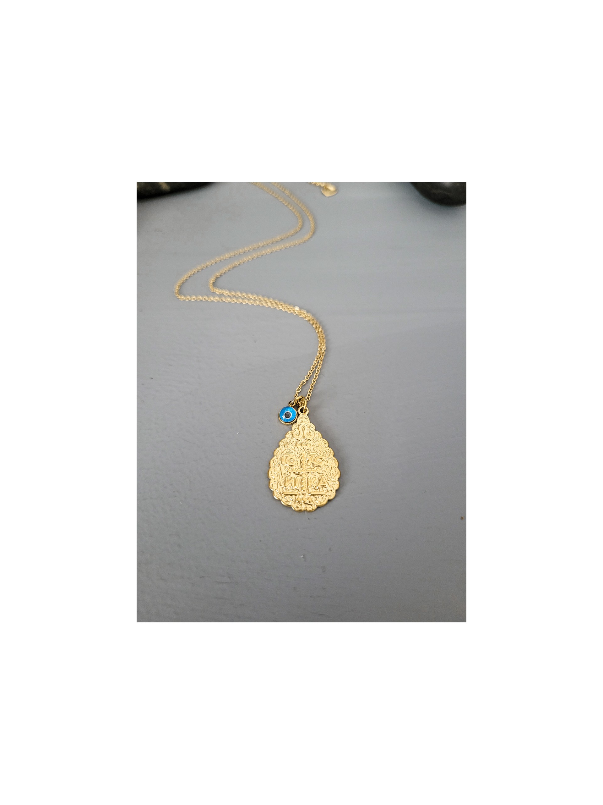 Κολιέ Κωνσταντινάτο Tear χρυσό