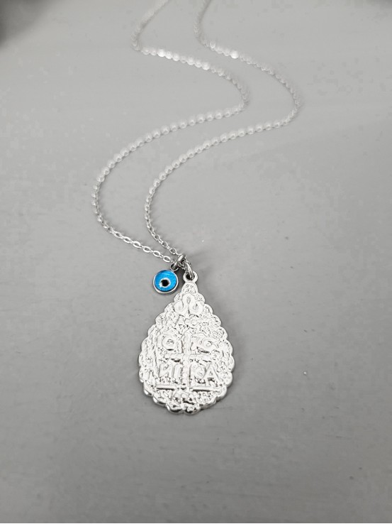 Κολιέ  Κωνσταντινάτο Tear ασημί