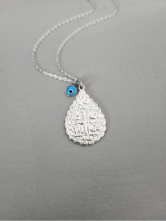 Κολιέ  Κωνσταντινάτο Tear ασημί