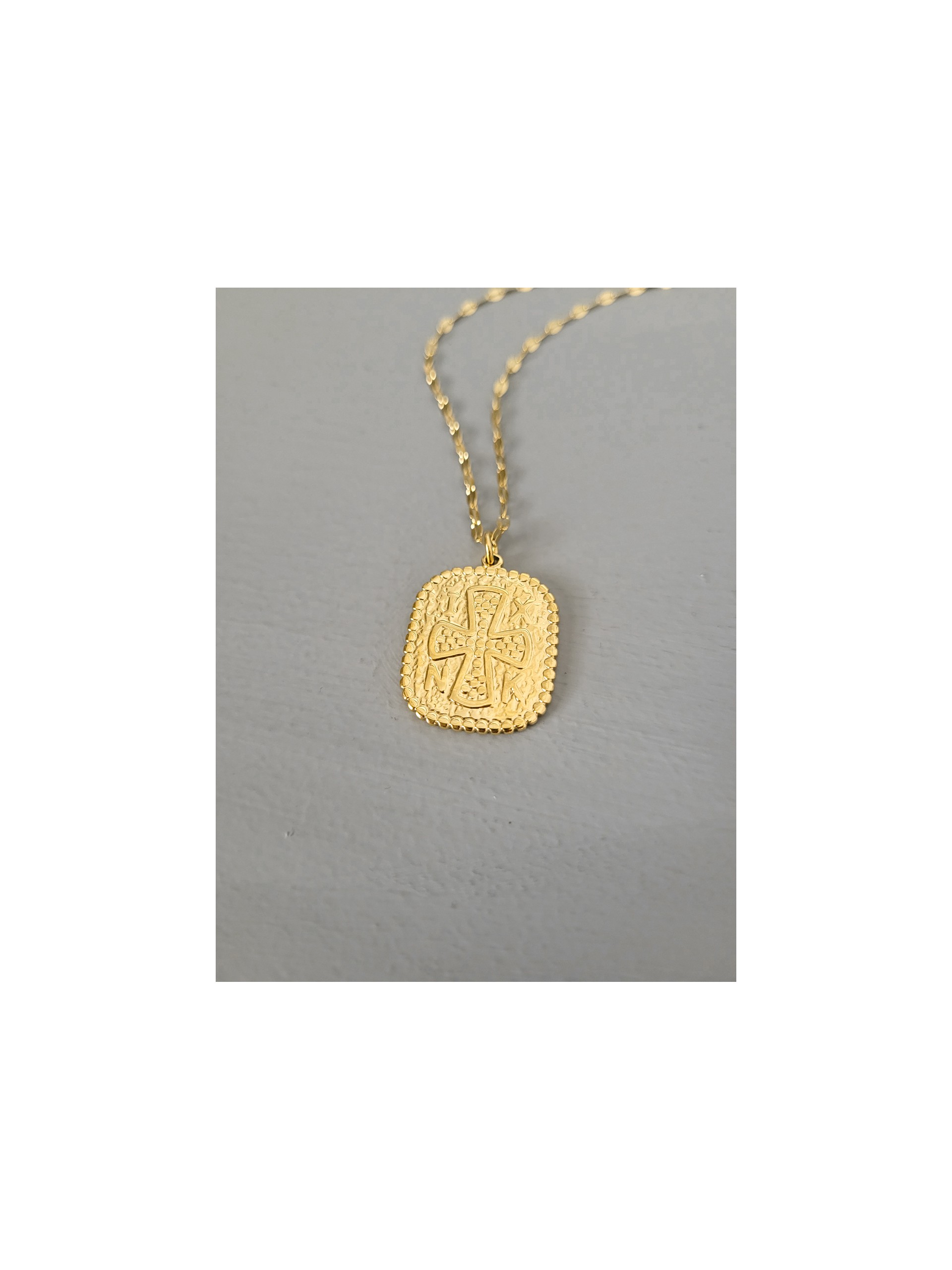 Κολιέ Κωνσταντινάτο cross χρυσό