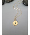 Κολιέ Κωνσταντινάτο small round χρυσό