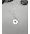 Κολιέ Κωνσταντινάτο small round ασημί