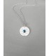 Κολιέ Κωνσταντινάτο small round ασημί