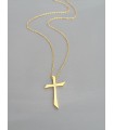 Κολιέ σταυρός specific χρυσό