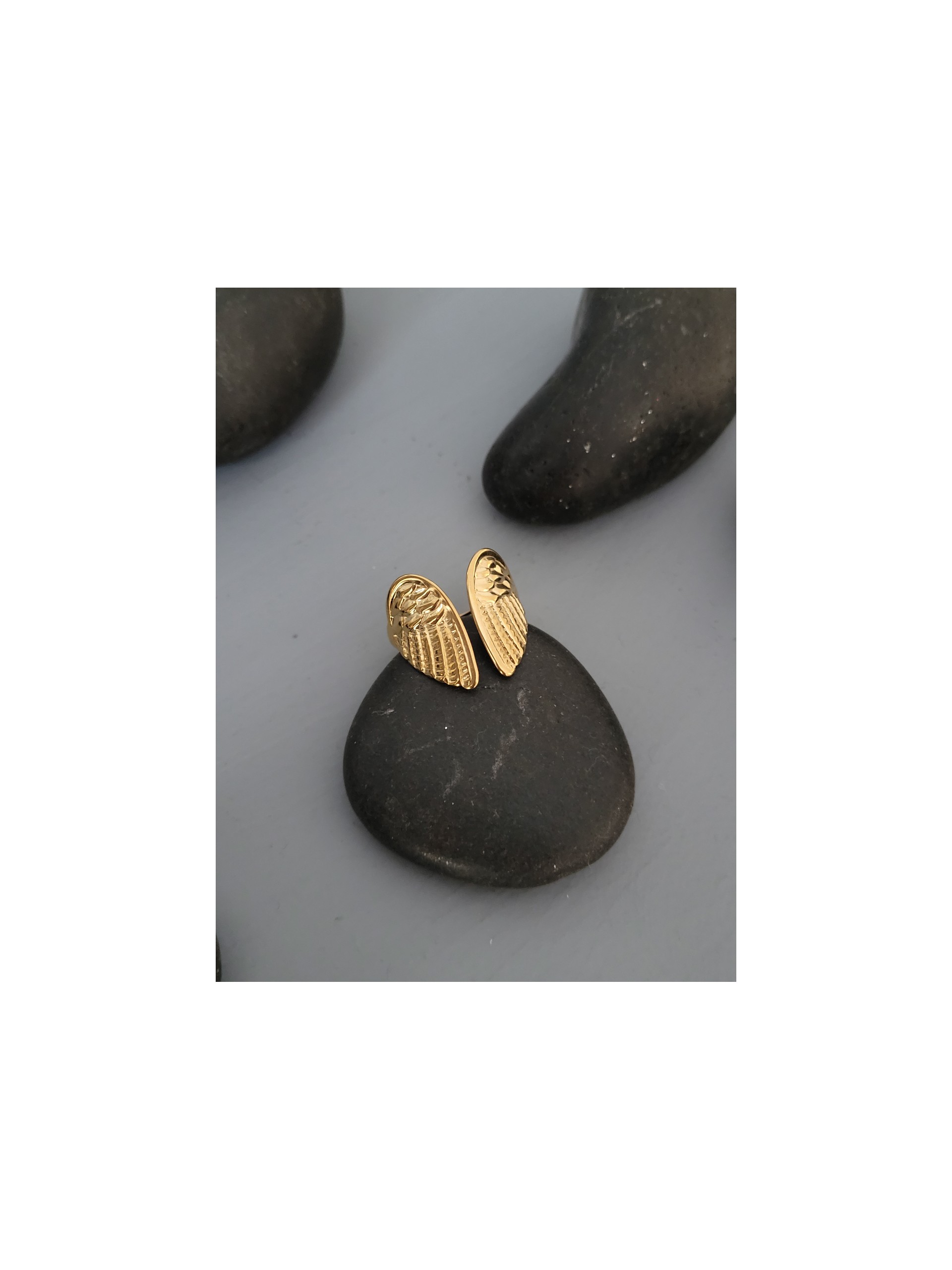 Δαχτυλίδι Angel wings χρυσό