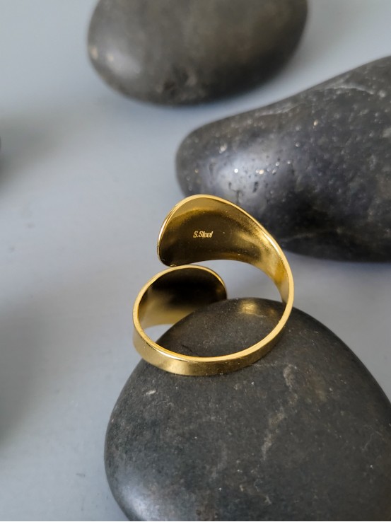 Δαχτυλίδι Double Smalto