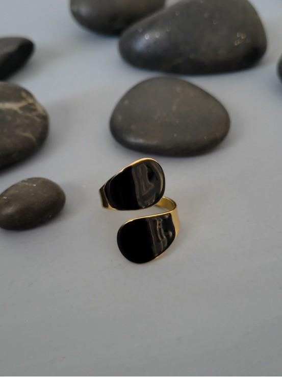 Δαχτυλίδι Double Smalto