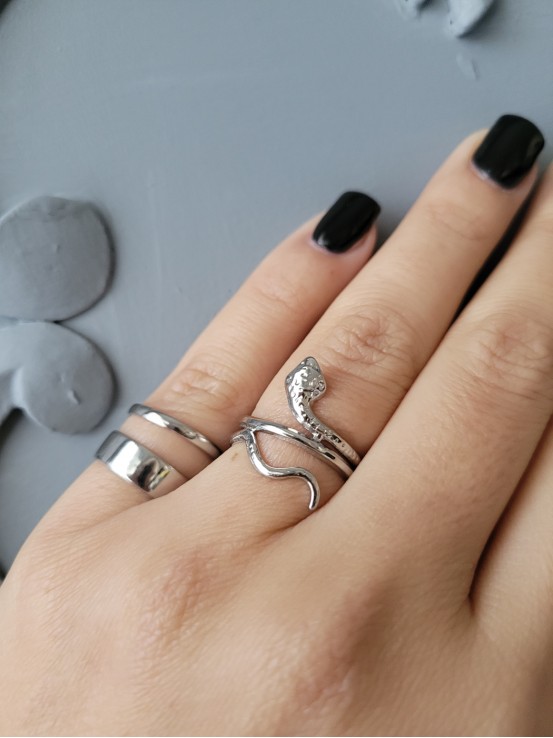 Δαχτυλίδι Snake Happy