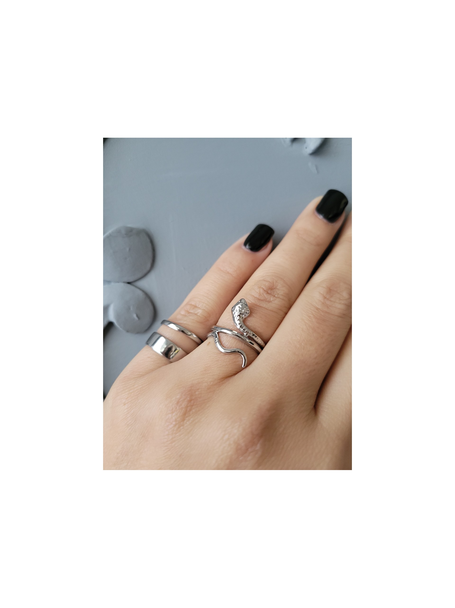 Δαχτυλίδι Snake Happy