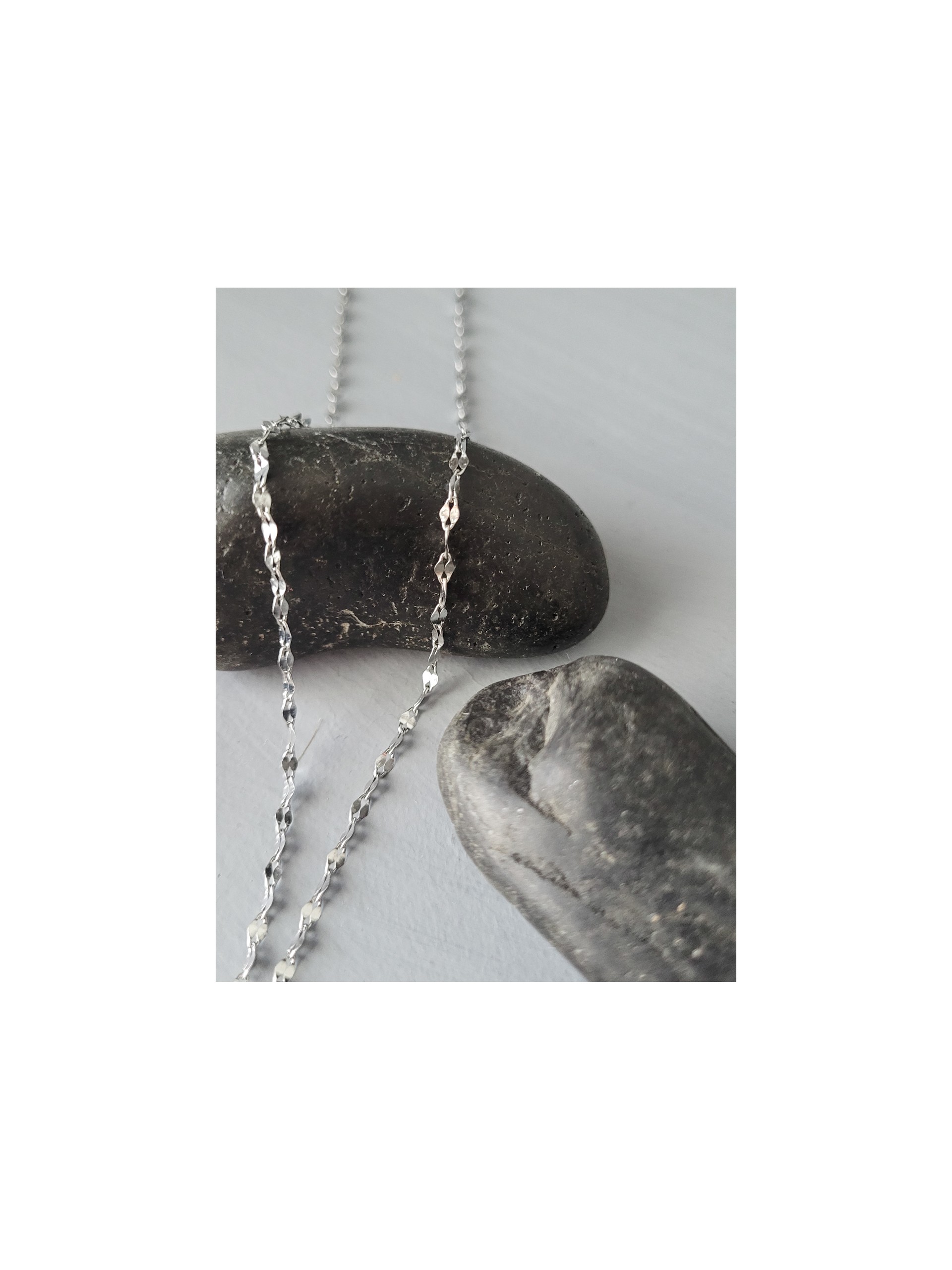 Κολιέ σταυρός  Small Pearl ασημί