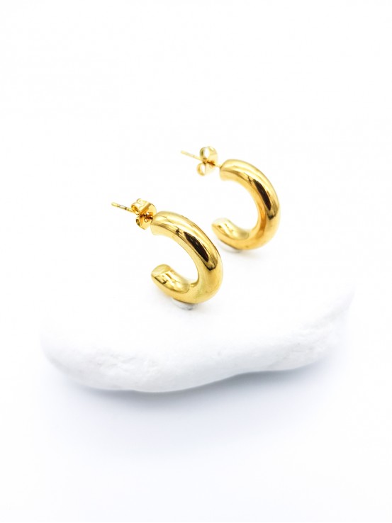 Σκουλαρίκια Ear Hoops Makaron