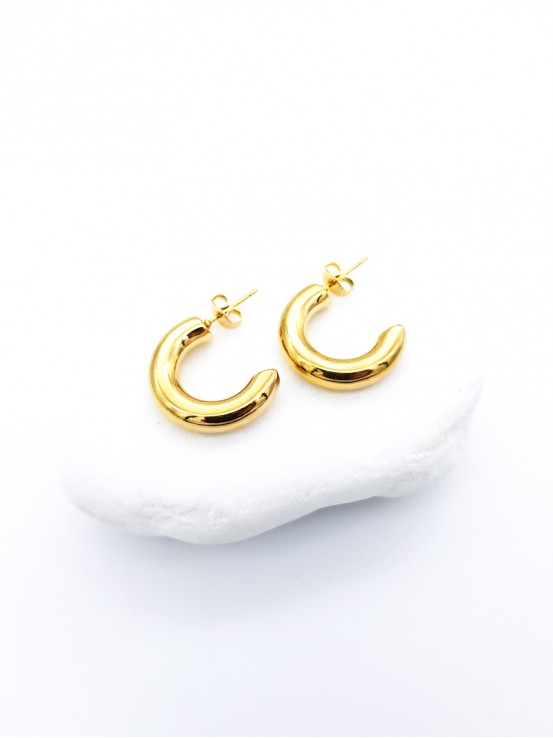 Σκουλαρίκια Ear Hoops Makaron