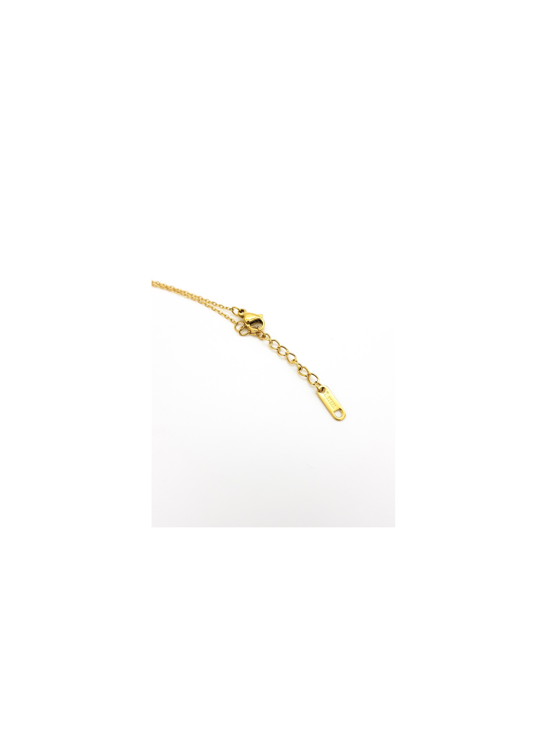 Κολιέ A Gold Strass