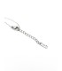 Κολιέ Λ Silver Strass