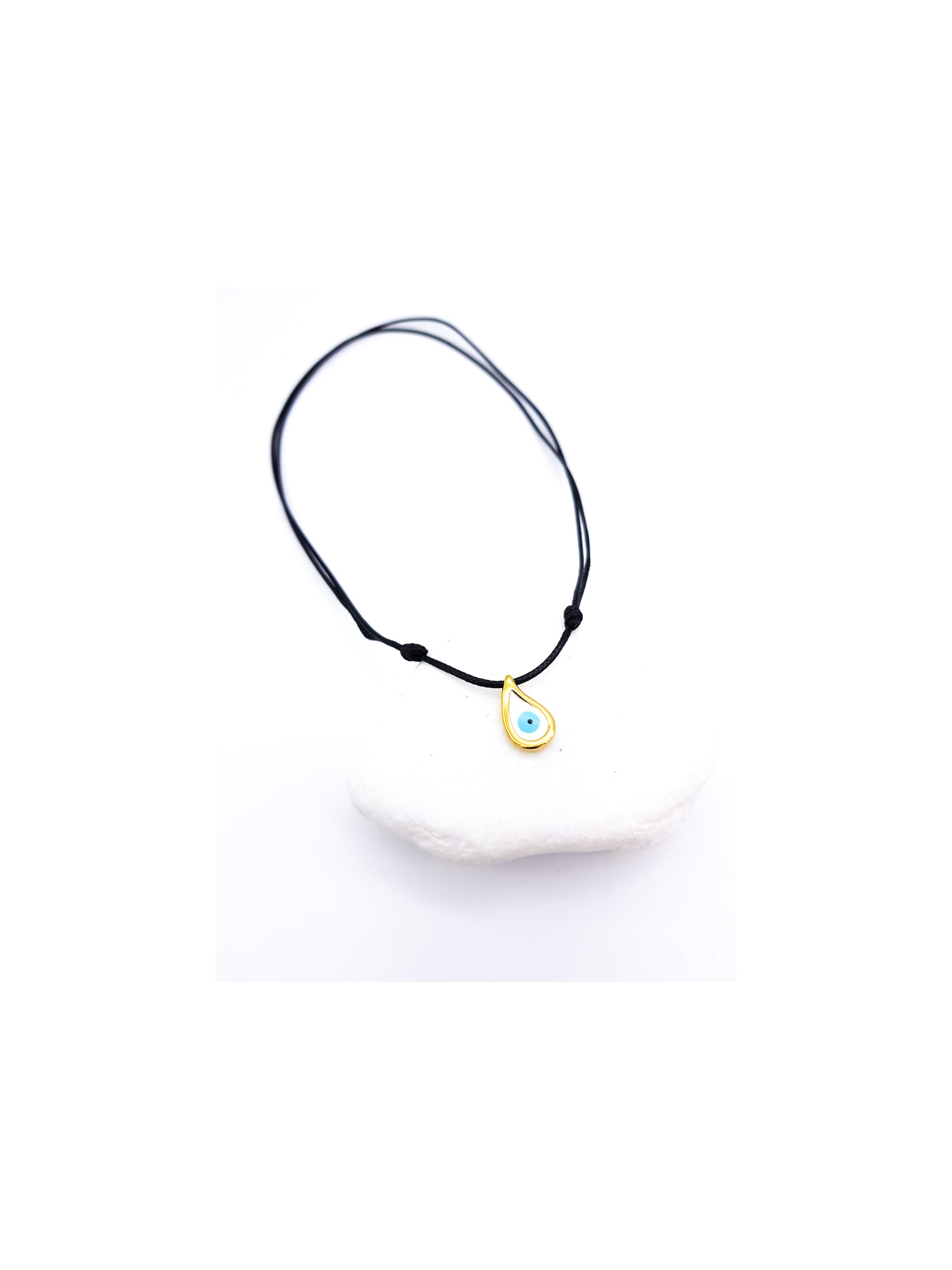 Κολιέ Rock Eye χρυσό