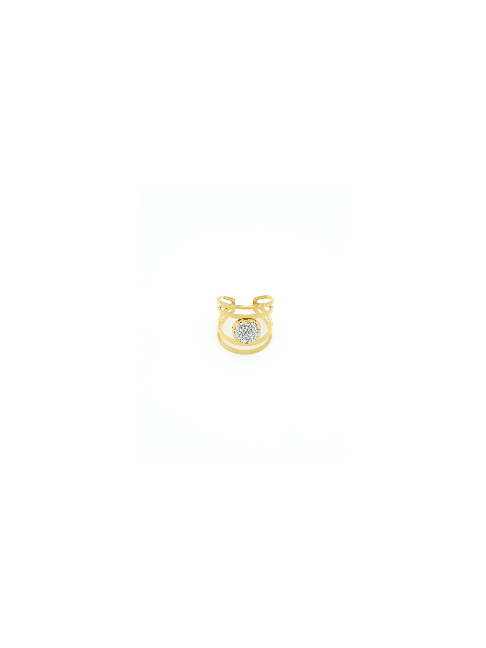Δαχτυλίδι Solid-circle χρυσό