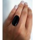 Δαχτυλίδι Oval Color μαύρο
