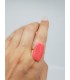 Δαχτυλίδι Oval Color κοραλί