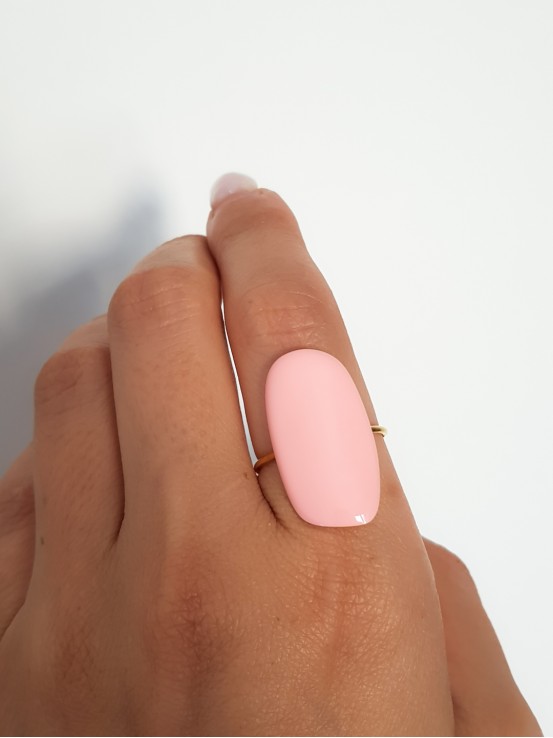 Δαχτυλίδι Oval Color ροζ