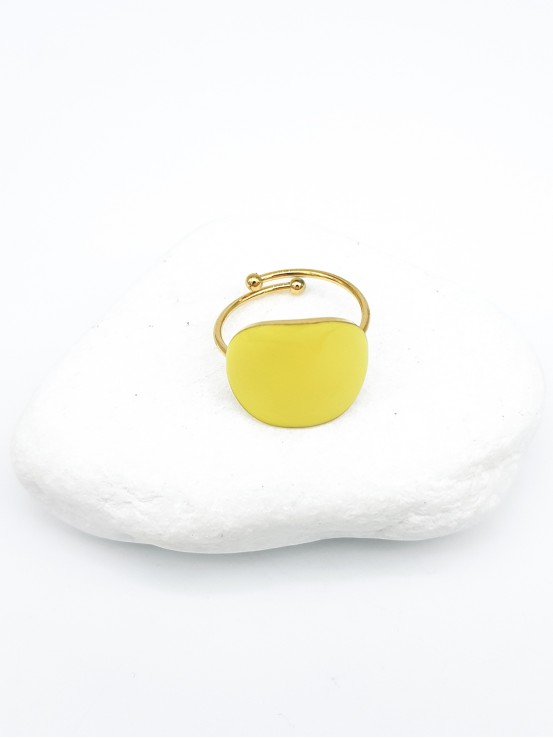 Δαχτυλίδι Mini Color κίτρινο