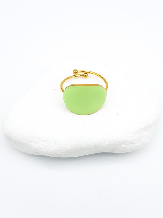 Δαχτυλίδι Mini Color φυστικί