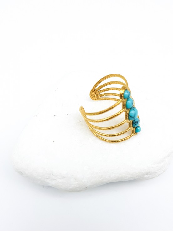 Δαχτυλίδι Beach χρυσό