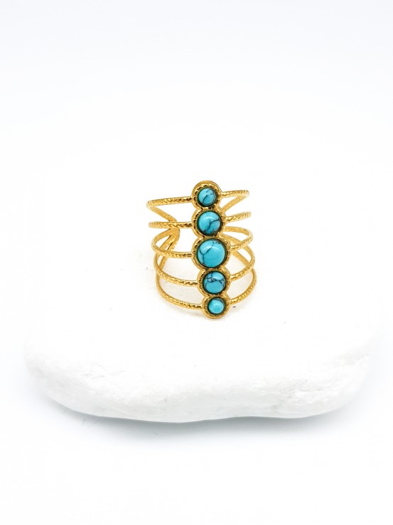 Δαχτυλίδι Beach χρυσό