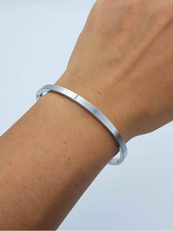 Χειροπέδα Discreet ασημί