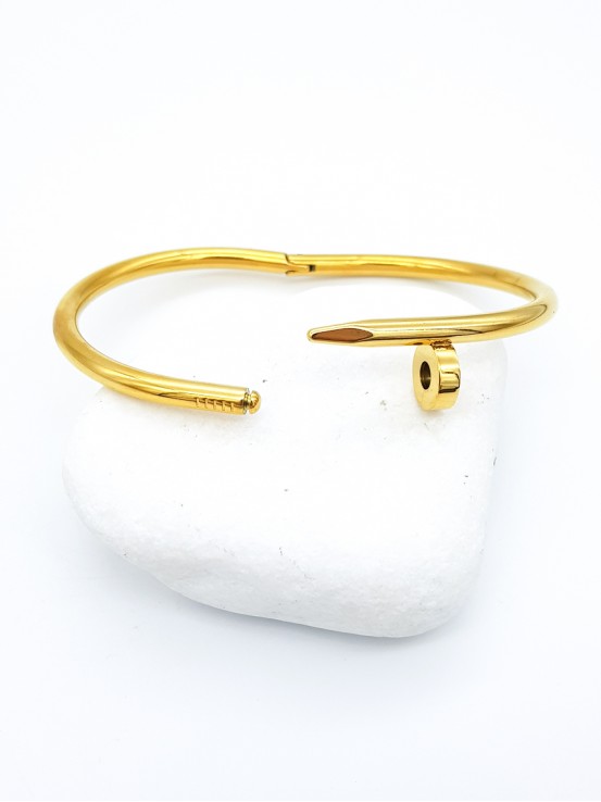 Χειροπέδα Καρφί χρυσή