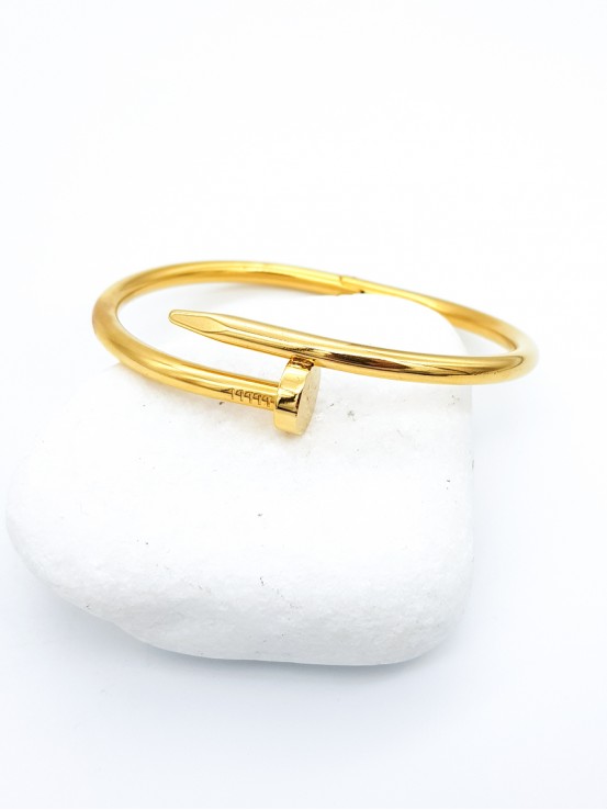 Χειροπέδα Καρφί χρυσή