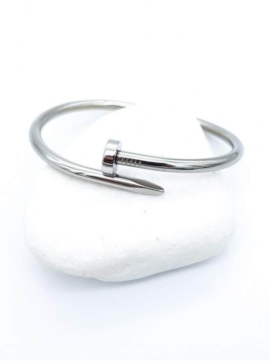 Χειροπέδα Καρφί ασημί