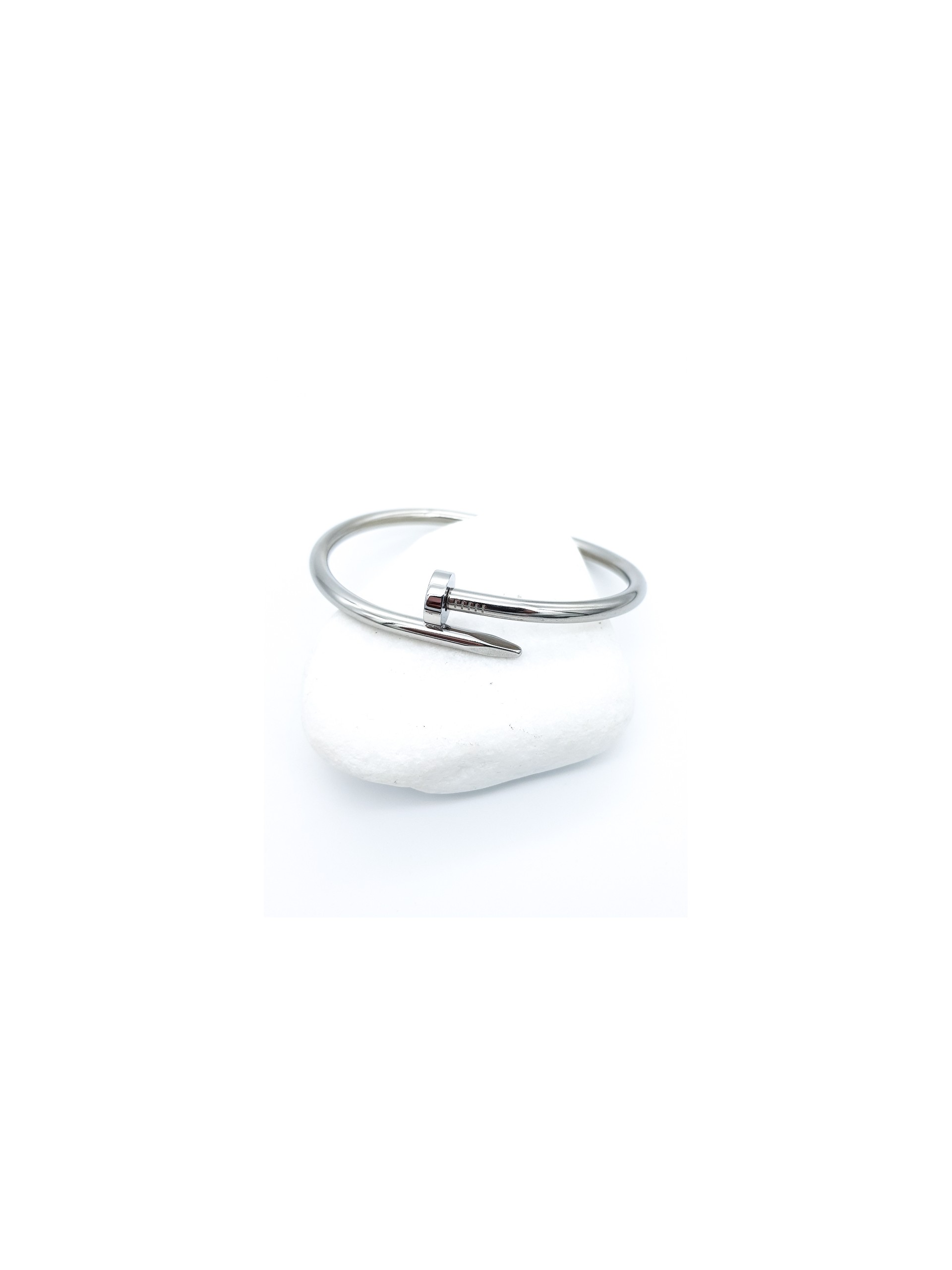 Χειροπέδα Καρφί ασημί