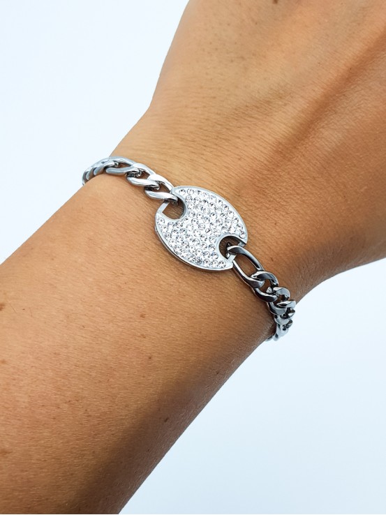 Βραχιόλι Treasure ασημί