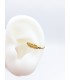Σκουλαρίκι Ear Cuff  Feather χρυσό