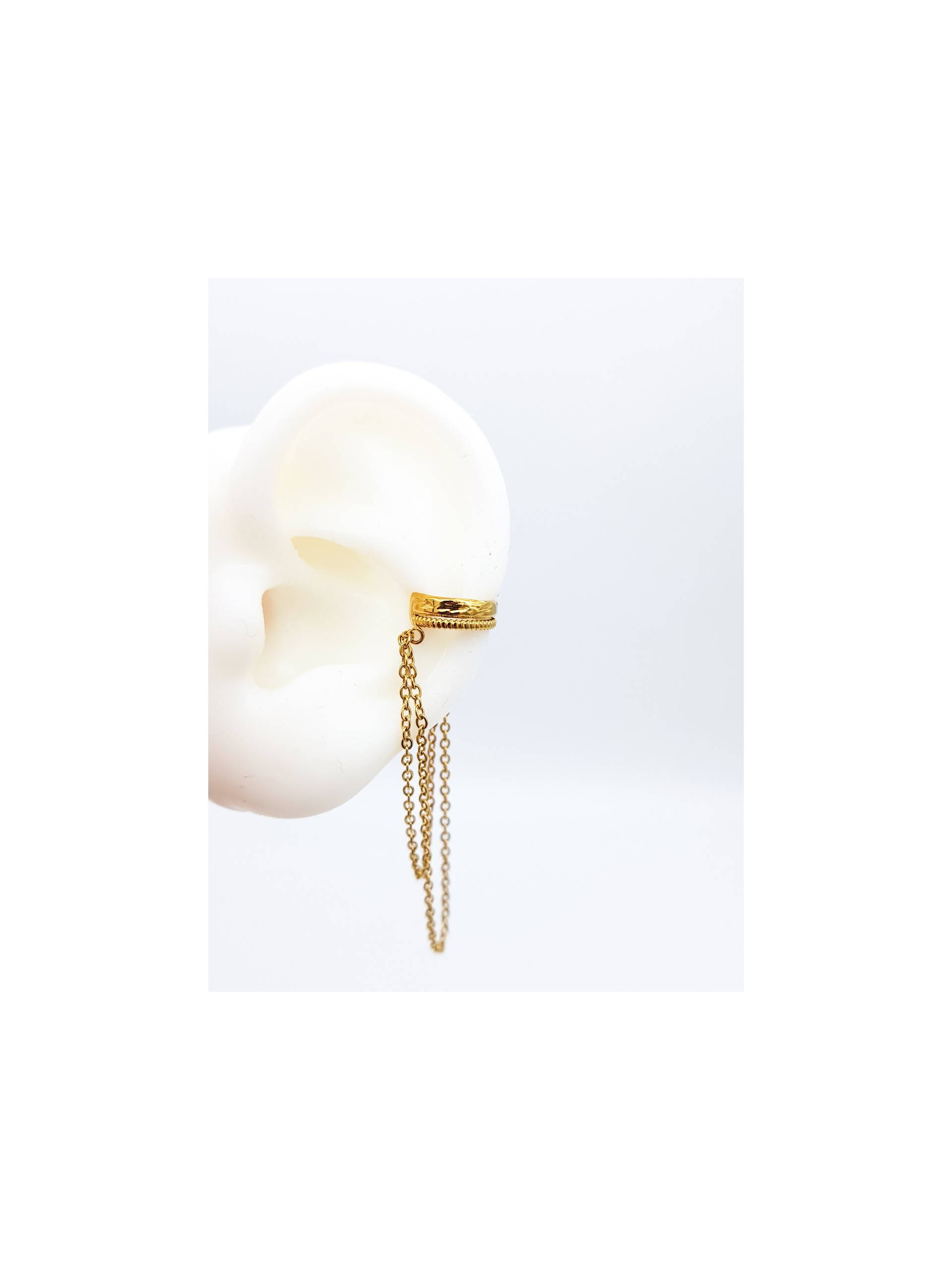 Σκουλαρίκι Ear Cuff  Indiana χρυσό
