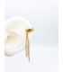 Σκουλαρίκι Ear Cuff  Indiana χρυσό