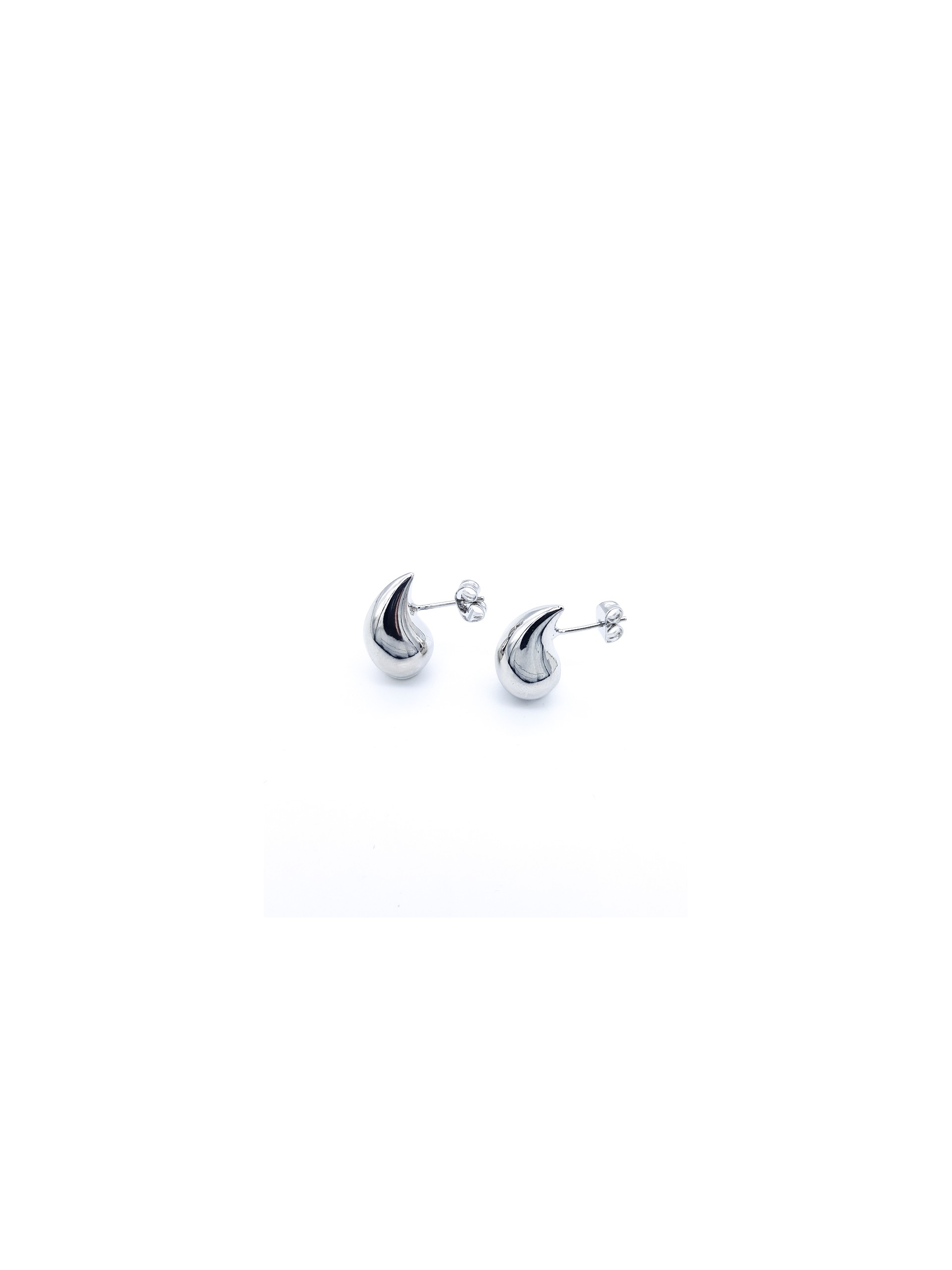 Σκουλαρίκια Σταγόνες ασημί 1.8cm