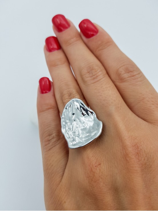 Δαχτυλίδι Strov ασημί