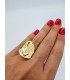 Δαχτυλίδι Strov Strass χρυσό