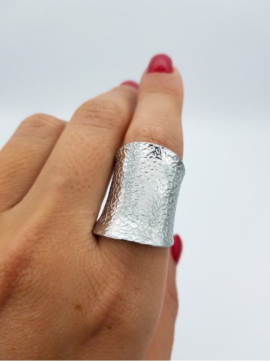 Δαχτυλίδι RoboCop ασημί