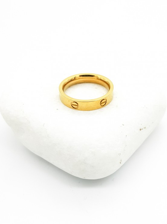 Δαχτυλίδι  Brand Love  χρυσό