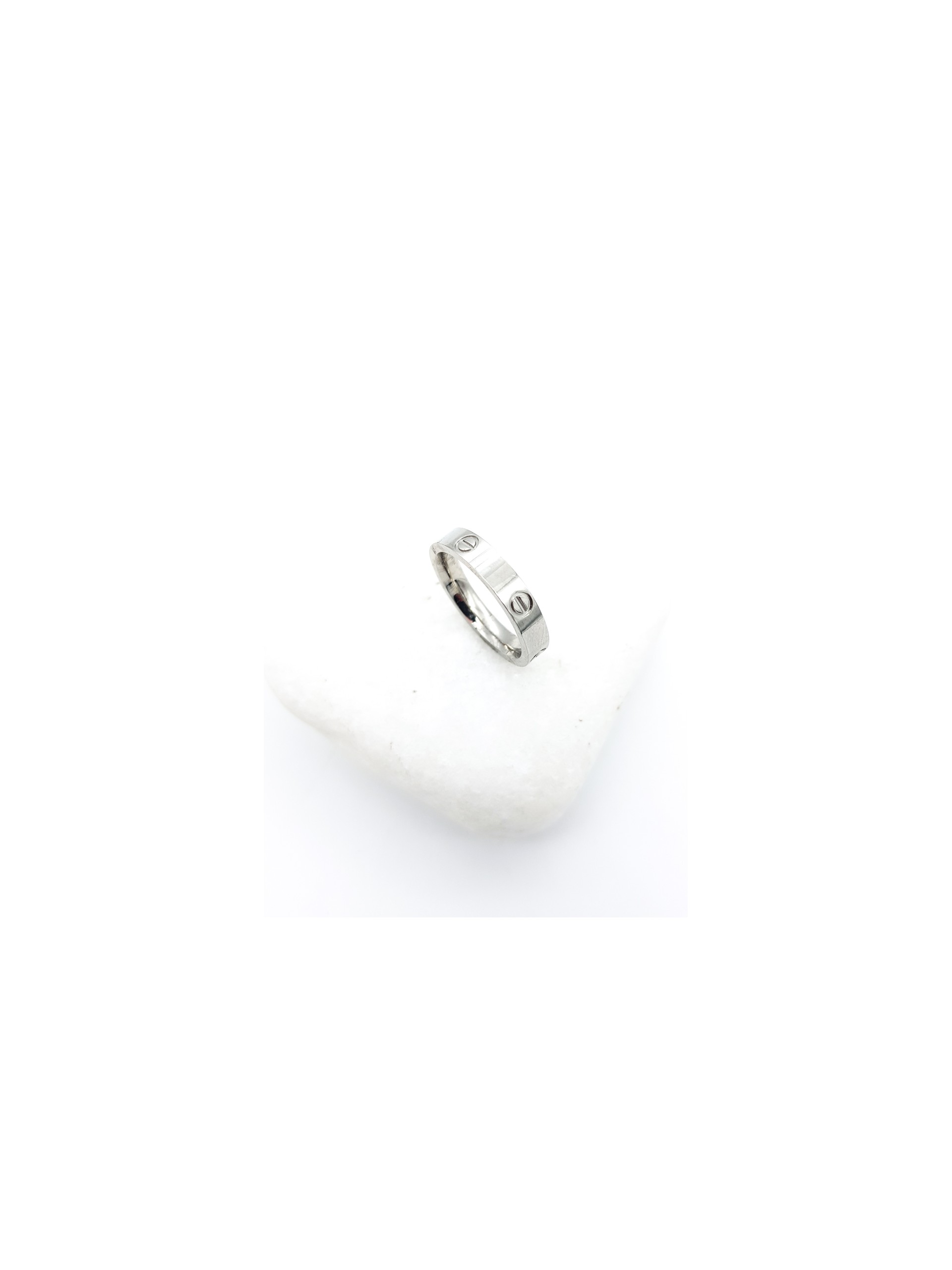 Δαχτυλίδι  Brand Love  ασημί