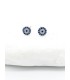 Σκουλαρίκια Blue Eyes mini ασημί
