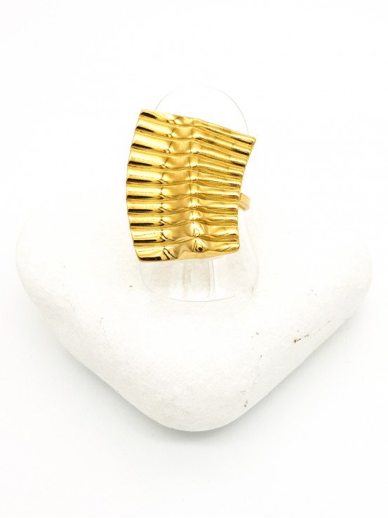 Δαχτυλίδι Shield χρυσό